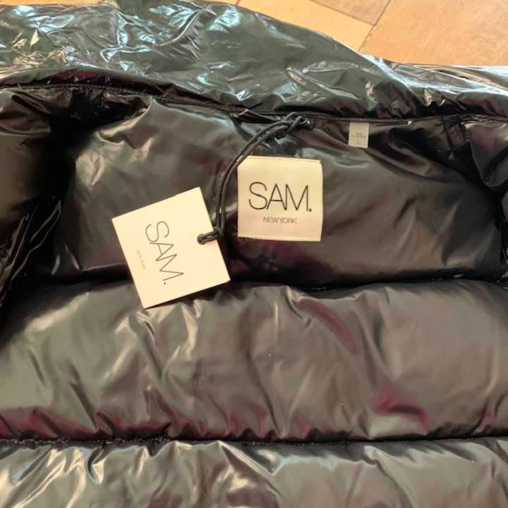 Sam. Black Isabel Jacket Size Large